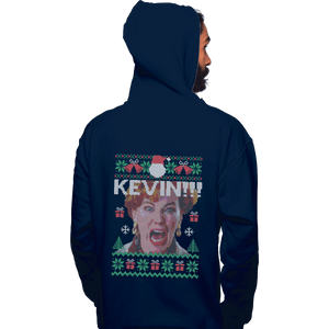 Shirts Zippered Hoodies, Unisex / Small / Navy Kevin Sweater