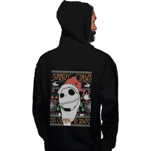 Shirts Pullover Hoodies, Unisex / Small / Black Sandy Claws
