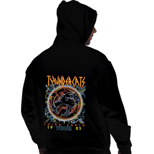 Shirts Zippered Hoodies, Unisex / Small / Black Thundercats Third Earth Tour