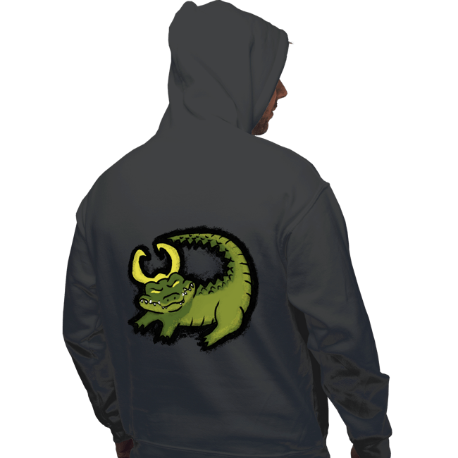 Shirts Pullover Hoodies, Unisex / Small / Charcoal The Alligator King