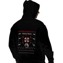 Load image into Gallery viewer, Shirts Pullover Hoodies, Unisex / Small / Black Nemesis Christmas Ugly Sweater
