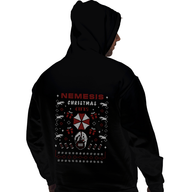 Shirts Pullover Hoodies, Unisex / Small / Black Nemesis Christmas Ugly Sweater