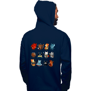 Secret_Shirts Pullover Hoodies, Unisex / Small / Navy Roleplay Cats