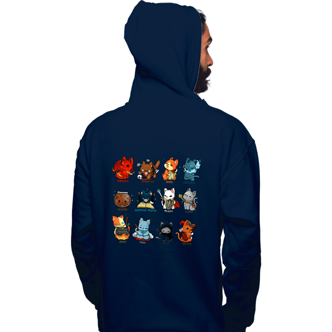 Secret_Shirts Pullover Hoodies, Unisex / Small / Navy Roleplay Cats