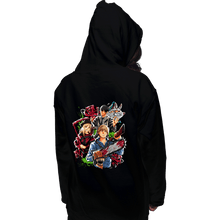 Load image into Gallery viewer, Daily_Deal_Shirts Pullover Hoodies, Unisex / Small / Black Hail To The Devil Hunters

