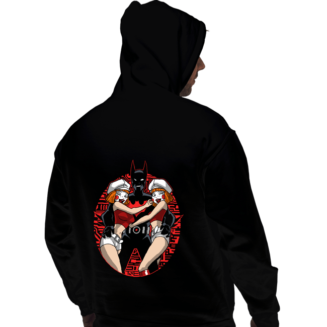 Daily_Deal_Shirts Pullover Hoodies, Unisex / Small / Black BB and Dee Dee