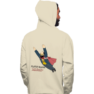 Secret_Shirts Pullover Hoodies, Unisex / Small / Sand Murray Is My Hero