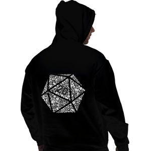 Shirts Pullover Hoodies, Unisex / Small / Black Mosaic D20