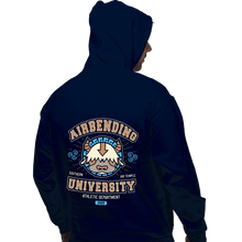 Load image into Gallery viewer, Secret_Shirts Pullover Hoodies, Unisex / Small / Navy Airbending University
