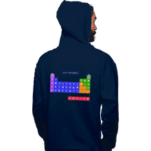 Load image into Gallery viewer, Secret_Shirts Pullover Hoodies, Unisex / Small / Navy Periodic Table of Powerups

