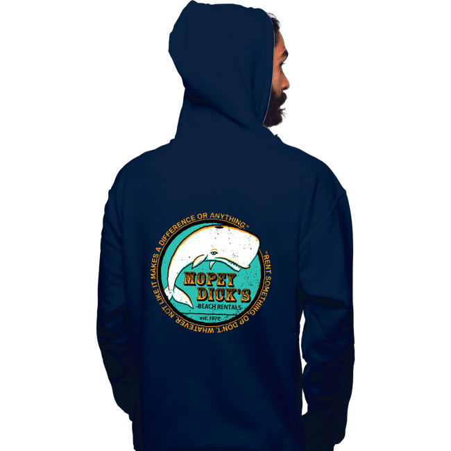 Shirts Pullover Hoodies, Unisex / Small / Navy Mopey Dick's