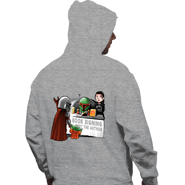 Daily_Deal_Shirts Pullover Hoodies, Unisex / Small / Sports Grey Book Signing