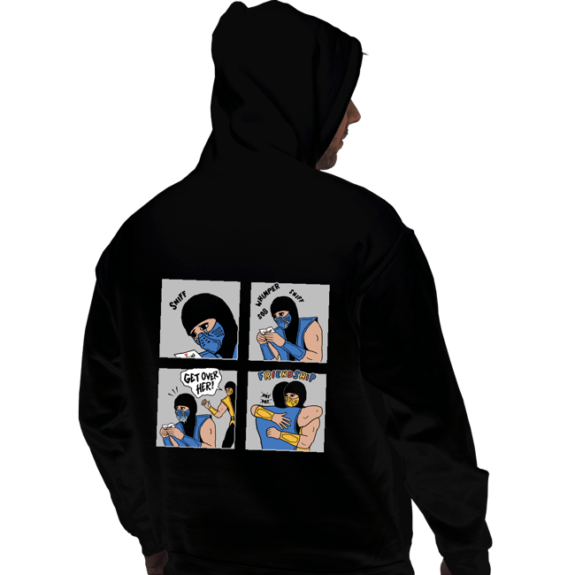 Shirts Pullover Hoodies, Unisex / Small / Black Mortal Komfort