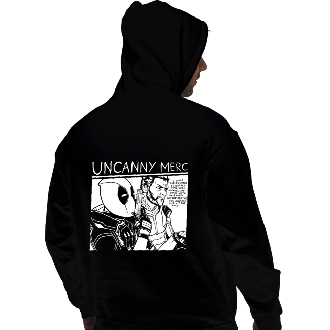 Daily_Deal_Shirts Pullover Hoodies, Unisex / Small / Black Uncanny Merc