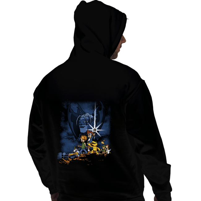 Shirts Pullover Hoodies, Unisex / Small / Black Digi Wars
