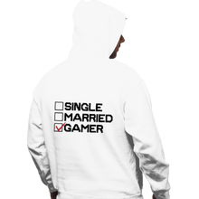 Load image into Gallery viewer, Shirts Pullover Hoodies, Unisex / Small / White The Gamer
