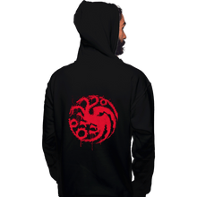 Load image into Gallery viewer, Secret_Shirts Pullover Hoodies, Unisex / Small / Black 3 Headed Dragon
