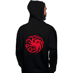 Secret_Shirts Pullover Hoodies, Unisex / Small / Black 3 Headed Dragon