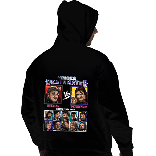 Secret_Shirts Pullover Hoodies, Unisex / Small / Black Sharpe vs Lord of the Rings