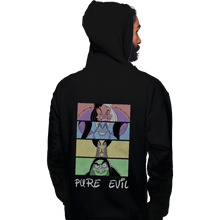 Load image into Gallery viewer, Shirts Pullover Hoodies, Unisex / Small / Black Pure Evil
