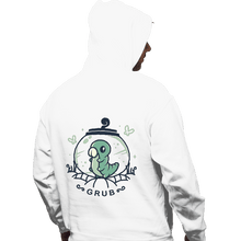 Load image into Gallery viewer, Shirts Pullover Hoodies, Unisex / Small / White Grub
