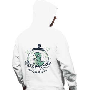 Shirts Pullover Hoodies, Unisex / Small / White Grub