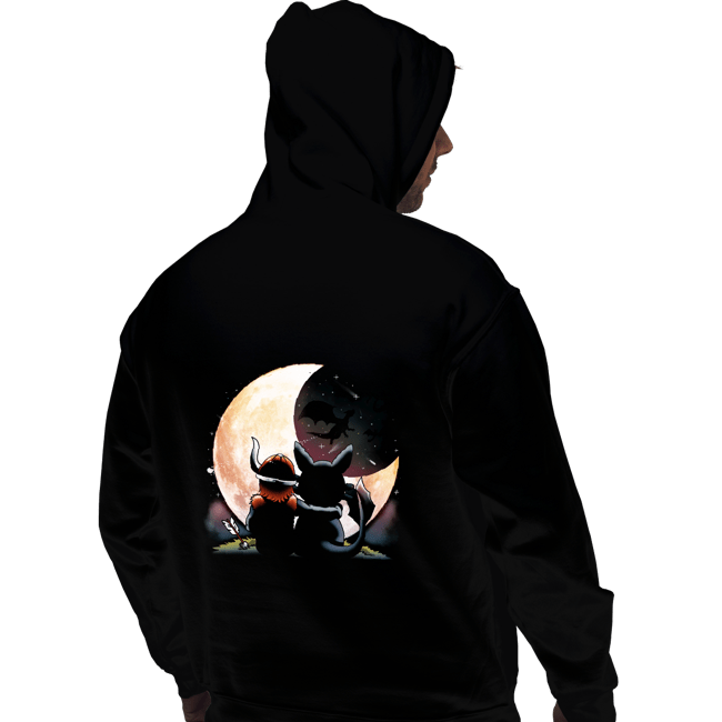 Daily_Deal_Shirts Pullover Hoodies, Unisex / Small / Black Viking Night
