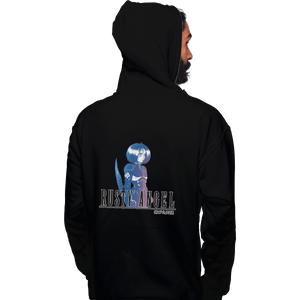 Shirts Pullover Hoodies, Unisex / Small / Black Rusty Angel