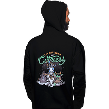 Load image into Gallery viewer, Shirts Pullover Hoodies, Unisex / Small / Black Multiverse Of Cuteness
