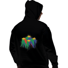 Load image into Gallery viewer, Shirts Pullover Hoodies, Unisex / Small / Black N64 Splash
