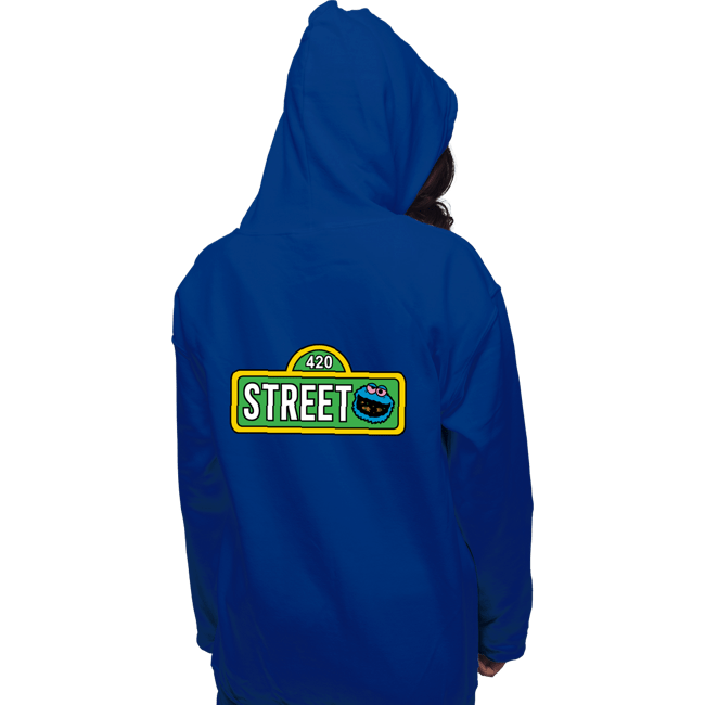 Secret_Shirts Pullover Hoodies, Unisex / Small / Royal Blue 420 Street
