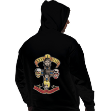 Load image into Gallery viewer, Shirts Pullover Hoodies, Unisex / Small / Black Guns N Titans
