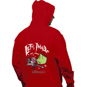 Shirts Pullover Hoodies, Unisex / Small / Red Zim Pilgrim