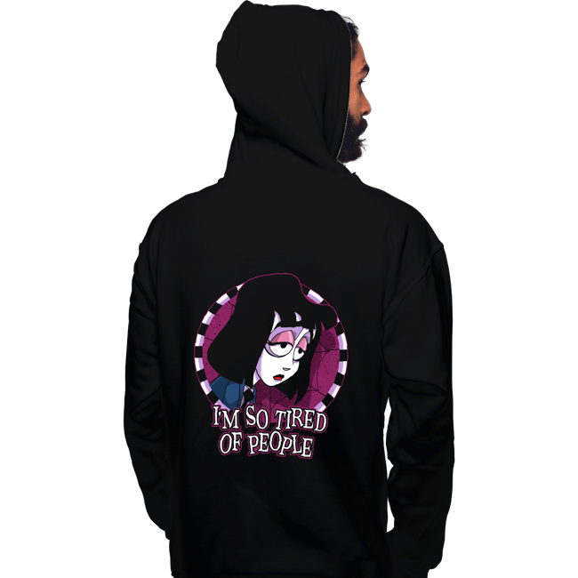 Secret_Shirts Pullover Hoodies, Unisex / Small / Black Tired Of People