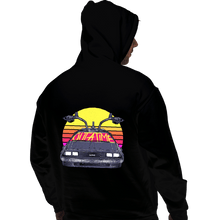 Load image into Gallery viewer, Secret_Shirts Pullover Hoodies, Unisex / Small / Black 80s Outatime

