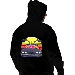 Secret_Shirts Pullover Hoodies, Unisex / Small / Black 80s Outatime