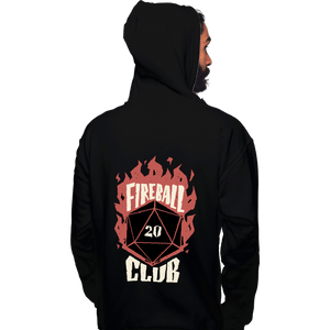 Daily_Deal_Shirts Pullover Hoodies, Unisex / Small / Black Fireball club