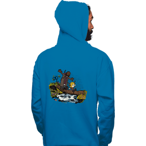 Secret_Shirts Pullover Hoodies, Unisex / Small / Sapphire The Adventures Of The Deer-Boy