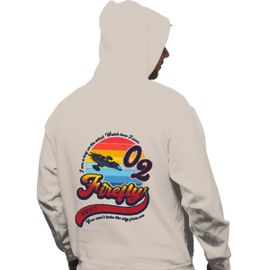 Secret_Shirts Pullover Hoodies, Unisex / Small / Sand A Leaf On The Wind