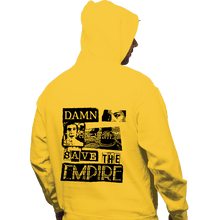 Load image into Gallery viewer, Daily_Deal_Shirts Pullover Hoodies, Unisex / Small / Gold Save Empire Records!
