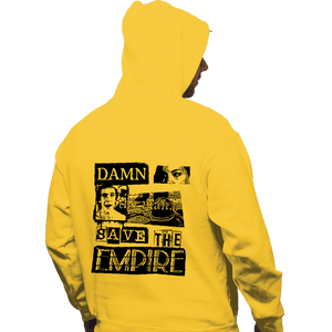 Daily_Deal_Shirts Pullover Hoodies, Unisex / Small / Gold Save Empire Records!
