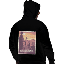 Load image into Gallery viewer, Shirts Pullover Hoodies, Unisex / Small / Black The Future Of Moisture Farming

