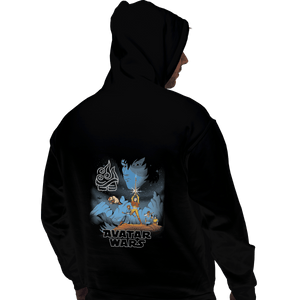 Shirts Zippered Hoodies, Unisex / Small / Black Avatar Wars