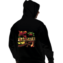 Load image into Gallery viewer, Sold_Out_Shirts Pullover Hoodies, Unisex / Small / Black Visit Isla Nublar
