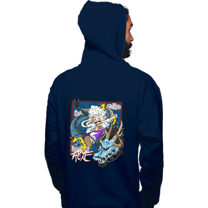 Secret_Shirts Pullover Hoodies, Unisex / Small / Navy Dragon Fight