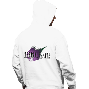 Secret_Shirts Pullover Hoodies, Unisex / Small / White A Terrible Fate