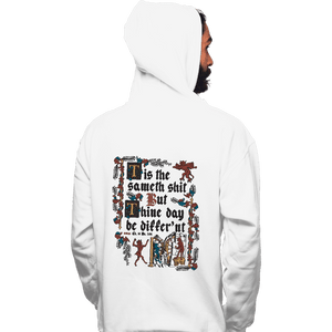 Daily_Deal_Shirts Pullover Hoodies, Unisex / Small / White Illuminated Shiteth