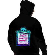 Load image into Gallery viewer, Daily_Deal_Shirts Pullover Hoodies, Unisex / Small / Black Camp Counselors Wanted

