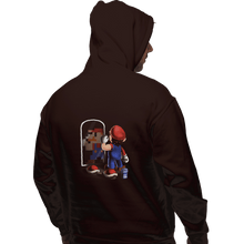Load image into Gallery viewer, Shirts Pullover Hoodies, Unisex / Small / Dark Chocolate Get In Shape
