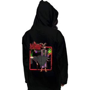 Shirts Pullover Hoodies, Unisex / Small / Black Satanic Exorcism